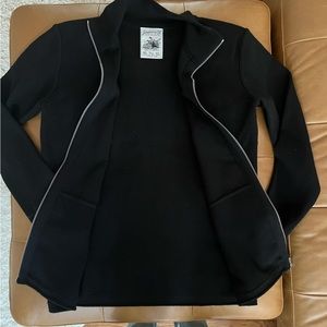 SNS S.N.S Herning Wool Sweater Jacket Full Zip Small